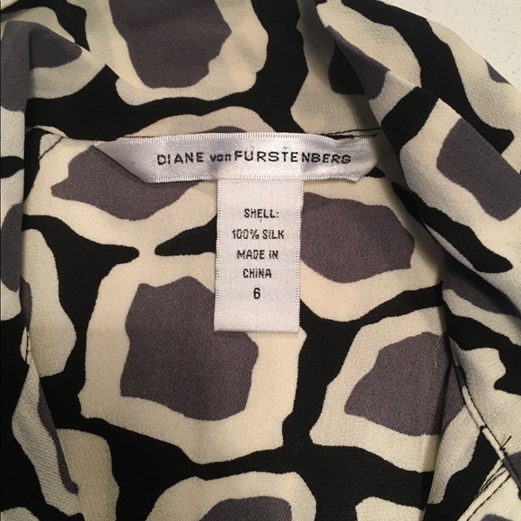 🍉 2/25$ DVF Diane Von Furstenburg shirt, fit XS - Picture 3 of 5